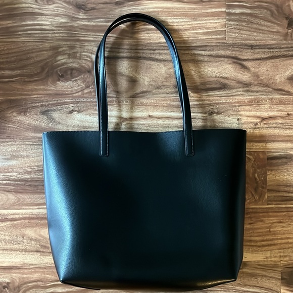 Kate Spade NYC Black Leather Tote Bag - Picture 4 of 10